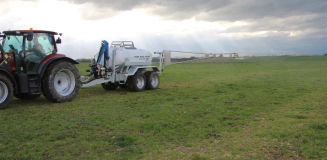 Fertiliser Spreader Manifold and Motor Housing